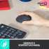 Комплект (клавиатура+мышь) Logitech MK295, USB, беспроводной, заводское нанесение кириллицы, черный [920-009807]